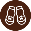 icona di calzature speciali